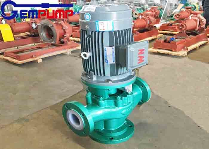 GDF Plastic Centrifugal Pump Anti Corrosive Centrifugal Pump Vertical Type